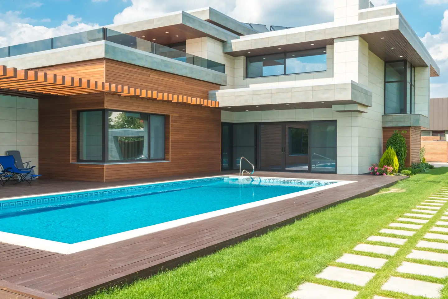 Swimming pool built in Lake Cathie, NSW